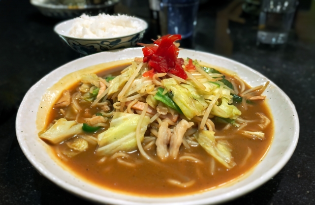 宮津カレー焼きそば　インスタント　スーパー