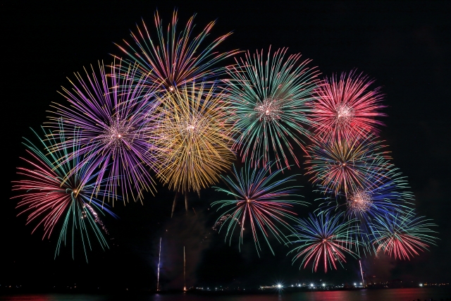 塩釜花火大会　2025　混雑
